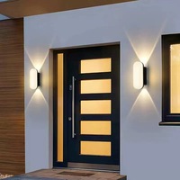 2024 nouveauté haut et bas extérieur étanche applique murale rotation bureau maison salon hôtel led applique décoration