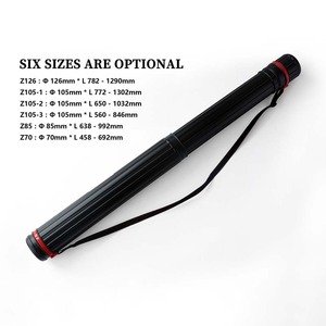 Mantenere sorridente scatola per tubi in carta portaoggetti in plastica portatile a forma di columniformi - Product Image 2