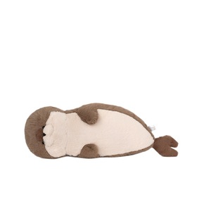 Peluche di Lontra Reclinabile Duai Originale, Imbottitura in Cotone PP, Giocattolo Confortante per il Sonno, Simpatico Cuscino a Forma di Foca per Bambini, Regalo di Compleanno, Vendita all'Ingrosso - Product Image 5
