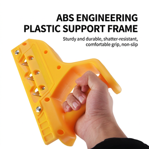 Cortador de bisel en V para placas de yeso, herramienta de biselado de 45 grados de 1 cm para carpintería y aislamiento acústico - Product Image 2