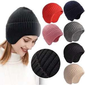 Warm Ear-Protecting <b>Head</b>-Covering for Northeast Cold Weather Pullover Riding Winter Cap Ear Flap Image <b>Style</b> Common - Product Image 4