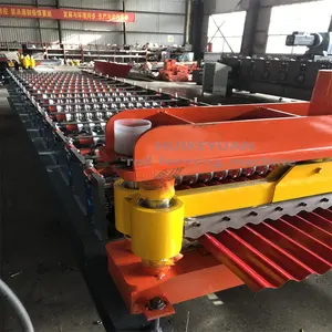 Good quality spandex board roll forming machine concrete roof tile making machine