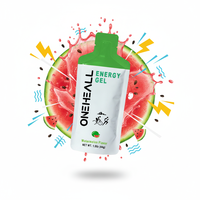 ONEHEALL Hochintensives Workout-Sportnahrungsergänzungsgel Energie-Booster für Aktiven Lebensstil Energie-Gel Sport