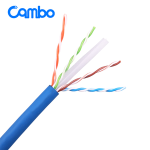 CCA สายแลนความเร็วสูง<span class=keywords><strong>300</strong></span>เมตร23AWG ในร่ม <span class=keywords><strong>Cat6</strong></span> 0.5มม. CCA ใช้เครือข่ายได้อย่างรวดเร็ว - Product Image 2