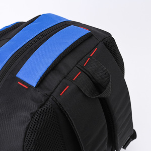 Blue Black Daypack Multiple Compartments Adjustable Straps Leisure Travel Backpack Unisex Spring 2025 - Product Image 3