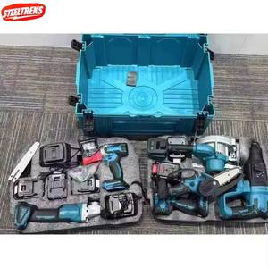 Nouveaux Kits d'Outils Steeltreks en Gros d'Usine, Boîte en Plastique, Outils 6-en-1, Batterie au Lithium Sans Balais, Outil Électrique Sans Fil TR6 - Product Image 5