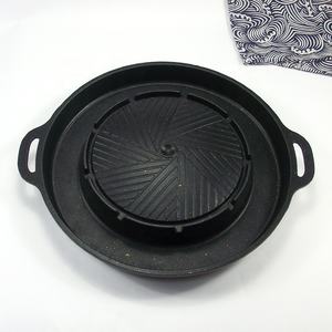 Griglia <span class=keywords><strong>a</strong></span> <span class=keywords><strong>Gas</strong></span> Portatile Professionale Kosun da 34cm in Metallo Resistente con Carbone di Bambù Ecologico - Product Image 1