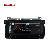 NAVIHUA Radio Stereo Otomotif, Unit Kepala Audio Stereo Otomotif, Navigasi GPS Android Gaya OEM 8.8 Inci untuk BMW E46 3 Series