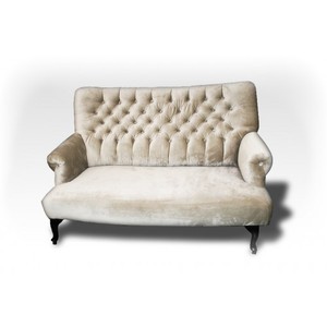 Poltrona <span class=keywords><strong>in</strong></span> <span class=keywords><strong>Velluto</strong></span> Bordeaux Stile Vintage con Braccioli Decorati per Club Privati - Product Image 5