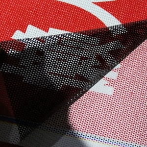 Custom One-Way Vision <strong>Perforated</strong> Glass <strong>Window</strong> Sticker Digital UV Printing PVC <strong>Vinyl</strong> <strong>Window</strong> Decal Film for Storefront - Product Image 2