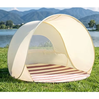 Tente d'extérieur quatre saisons pour pique-niques, randonnées, plage ; Protection solaire UPF50+, installation facile sans assemblage, auvent portable