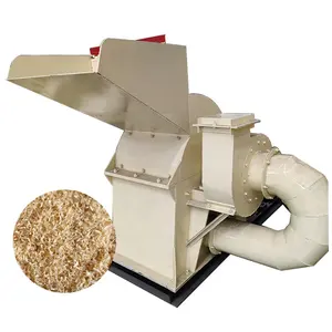 Máquina trituradora de madeira serragem que faz a máquina industrial triturador de paletes de madeira equipamento de processamento de serragem de madeira