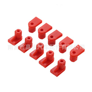 Winning Journey Boucle en plastique rouge 1,2 cm x 2 cm pour fixation de spoiler arrière de voiture Opel Vauxhall - Product Image 5