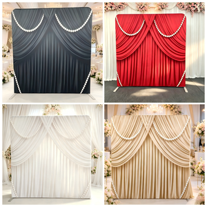 HOML Tragbarer Maßgefertigter Aluminium-Rahmen Fotografie-Hintergrundständer Beidseitig Bedruckter Studio-Hintergrund für Hochzeiten und Events - Product Image 6