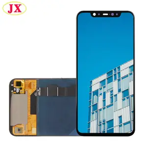 Original für Xiaomi Mi 10 lite Ersatz LCD-Bildschirm OLED-Display-Baugruppe Berührungsbildschirm Digitalisierer mit Rahmen Bildschirm