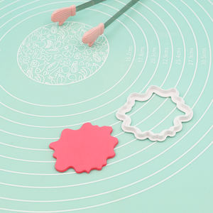 4PC Nouveau moule en plastique de simulation de <span class=keywords><strong>pivoine</strong></span> pour la cuisson de gâteaux et le pain à la vapeur Set d'outils de décoration de cuisine avec <span class=keywords><strong>emporte</strong></span>-pièces - Product Image 5