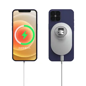 趋势产品2024新款畅销2023 15w磁性汽车无线充电器Qi快速充电安装通风孔电话支架适用于Iphone 13 Mini 1