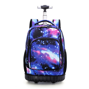 <span class=keywords><strong>Sac</strong></span> à dos à roulettes pour garçons, <span class=keywords><strong>sac</strong></span> à dos de <span class=keywords><strong>voyage</strong></span> pour adultes, grand format 5-9 - Product Image 5
