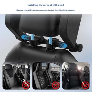 Có Thể Điều Chỉnh Xe Tựa Đầu Cổ Gối Hình Chữ U Xe Gối Cho Trẻ Em Và Người Lớn Đầu Và Cổ Hỗ Trợ Xe Bên Tựa Đầu - Product Image 3