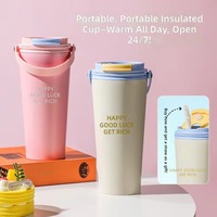 Tasses isothermes portables en acier inoxydable anti-fuite, modernes et très vendues, avec isolation thermique de 6 à 12 heures, logo personnalisable