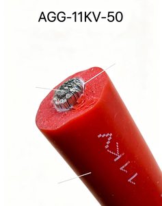 <span class=keywords><strong>AGG</strong></span> 11KV 50 Silikonkautschuk Hochspannungskabel 50mm² Verzinnter Kupferleiter Hochtemperaturkabel - Product Image 3
