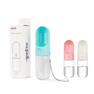 कारखाने थोक यात्रा आउटडोर पोर्टेबल प्लास्टिक कुत्ता पीने कुत्ते यात्रा बोतल - Product Image 6