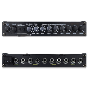 Ecualizador Paramétrico de 7 Bandas GM EQX-75PRO con Salida para Subwoofer, Ecualizador de Audio para Automóvil - Product Image 2