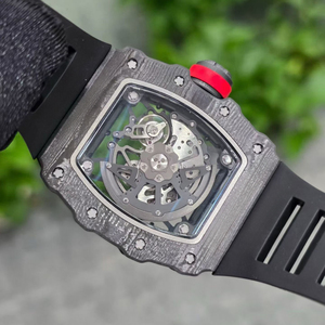2026 Luxury 3502 Hollow Mechanical with NTPT Carbon Fiber Tourbillon Movement, Men's Fitness Sports Fully <b>Automatic</b> <b>Watch</b> - Product Image 5