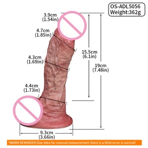 Dildo Ultra Realista con Bola Redonda Grande, Sensación de Piel Súper Real, Dildo de Silicona con Ventosa, Juguete Sexual de Pene con Manos Libres - Product Image 6