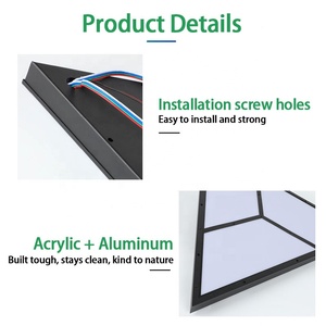 New <span class=keywords><strong>LED</strong></span> trần ánh sáng rgbic lập trình tam giác đèn 12/24V địa chỉ DMX <span class=keywords><strong>LED</strong></span> bảng điều chỉnh tường ánh sáng cho thanh Đèn sân khấu tổ chức sự kiện - Product Image 2