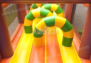 Nhà Máy bán hàng trực tiếp tùy chỉnh thương mại nhảy nhà trở ngại tất nhiên phiêu lưu Rừng Nhiệt Đới Inflatable trở ngại - Product Image 4