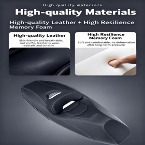 Bộ nhớ bọt xe máy Ghế đệm tựa lưng <span class=keywords><strong>Pad</strong></span> phổ quát cho xe máy xe tay ga Tàu Tuần Dương tăng cường cưỡi thoải mái - Product Image 6