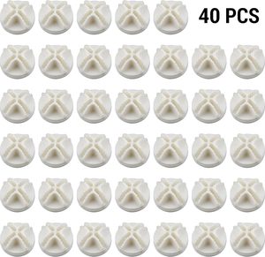 High Quality Made in China Pp Plastic Material Connectors White Color Connectors for <b>Wardrobes</b> - Product Image 4