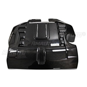 Kit carrosserie pour Range Rover Executive Sport 2013-2022, panneau de capot, protection contre la poussière des fils du moteur, capot moteur en fibre de carbone, accessoires de voiture - Product Image 4