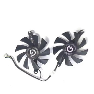 พัดลม2ตัวใหม่พัดลม GPU 4PIN <span class=keywords><strong>RX5500</strong></span> <span class=keywords><strong>XT</strong></span> ขนาด85มม. สำหรับ panlei RX 5500XT RX 580 8G อะไหล่การ์ดจอ RX550 2048SP - Product Image 2