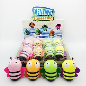 Most Popular Cartoon Little Bee TPR Flour Stress <b>Ball</b> Super Soft Slow Rebound <b>Squeeze</b> Relief Squishy Toy for Kids Boys and Girls - Product Image 2