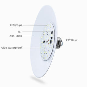 COYOLED LED LED UFO 50w Blanc Classique UFO Haute Baie Lumières 50w E27 UFO Élèvent La Lumière Mini Disque Lumière LAMPARA REDONDO 50W CON BASE <span class=keywords><strong>ROSCA</strong></span> - Product Image 3