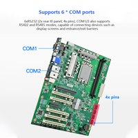 ATX Industrie-Motherboard Intel LGA1700 H610 12./13. Gen Dual-Channel 5 PCI 1 PCIe X4 Steckplätze 64GB DDR4 SATA Desktop Neu