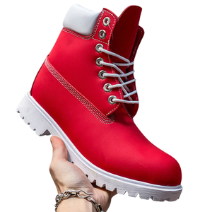 Botas de caña alta multicolor, ligeras, cómodas, resistentes al agua y al desgaste para hombre y mujer - Product Image 4