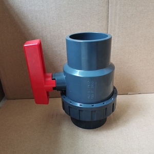 중국 플라스틱 <span class=keywords><strong>PVC</strong></span> 20mm ~ 110mm 단일 유니온 볼 밸브 제조 업체 - Product Image 4