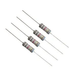 Factory Price Color Code 1/4w Carbon Film Power Resistors Fuse Resistors