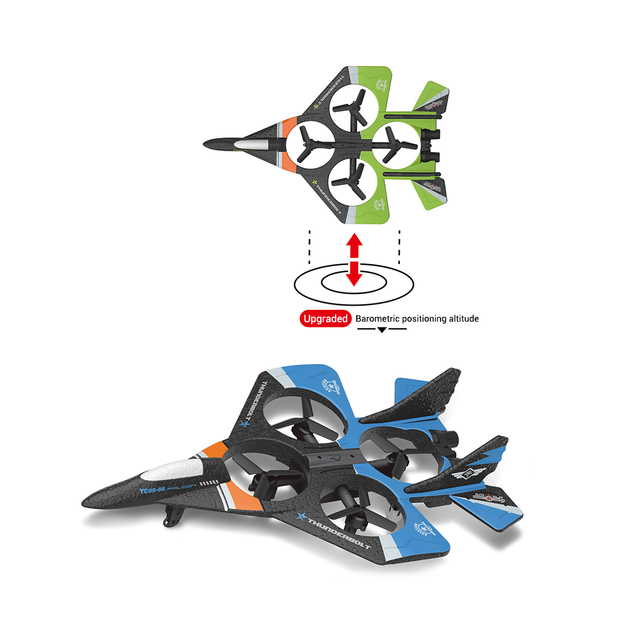 YC99-66 2.4ghz Epp Airplanes Foam Model Toy Rc Plane Stunt Plane Drone Gliders Toys