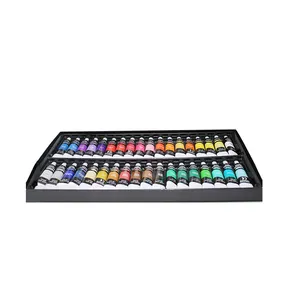 Paint Set Artist Acrylic Colour For Painting Promotional Price Professional Acrylic Customized Drawing Rainbow Art Painting Set