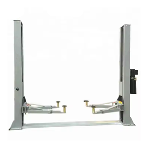 L'ascenseur hydraulique portatif de voiture de 2 poteaux a utilisé les ponts élévateurs mobiles de ciseaux en acier à vendre pour la réparation de voiture et l'utilisation de <span class=keywords><strong>garage</strong></span> - Product Image 2