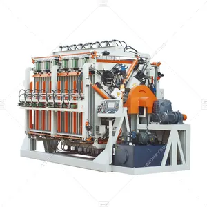 Máquina de fabricación de paneles a base de madera, prensa hidráulica, compresor, tablero de madera, portador de abrazadera