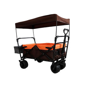 Merak çocuklar paslanmaz çelik elektrikli katlanır plaj vagon gölgelik OEM özelleştirilebilir örgü yapısı ile çocuklar için plaj sepeti - Product Image 1
