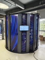 Escáner Corporal Humano 3D Interactivo Astermon ASTM-M18108, 108 Cámaras Industriales de Alta Velocidad, Estructura de 18 Columnas, 0.01S