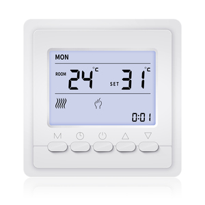 Cabezal de termostato inteligente WiFi, controlador de temperatura <span class=keywords><strong>Digital</strong></span> Flexible para accesorios de suelo de radiador para uso en apartamentos - Product Image 5