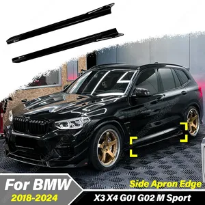 Pour X3 X3M G01 X4 X4M G02 2018 2019 2020 2021 2022 2023 Bande de protection latérale de portière de voiture, Décoration de bas de caisse, Kit carrosserie - Product Image 1