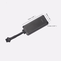 Pelacak GPS Mobil G02H 3G/4G Monitor Dashboard Beidou 1 Tahun Suara ACC Alarm SOS Pemutus Bahan Bakar Perangkat Motor Aplikasi Android Gratis
